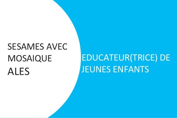 EDUCATEUR(TRICE) DE JEUNES ENFANTS